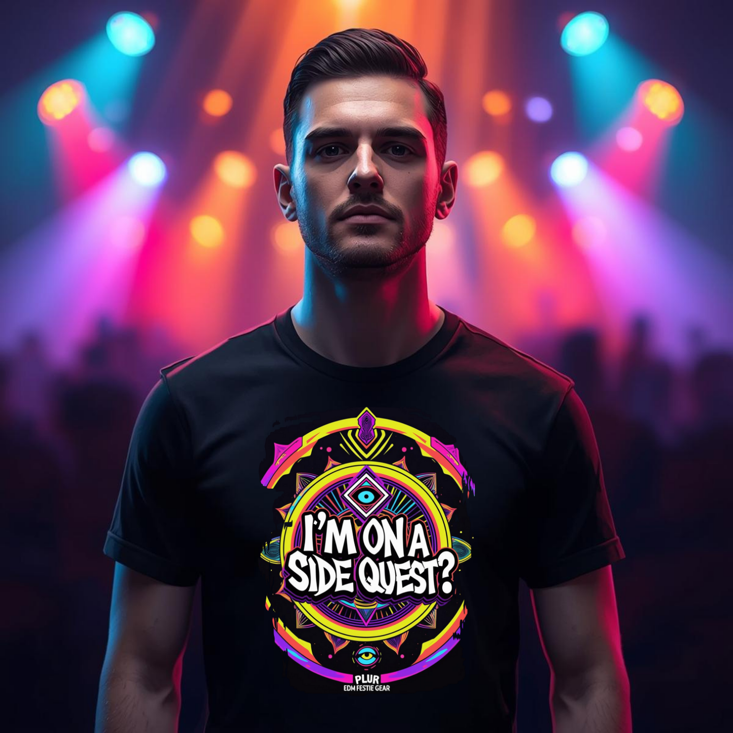 I'm On A Side Quest Festival T-Shirt for Ravers