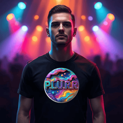 P.L.U.R.R Cosmic Vibes Festival T-Shirt