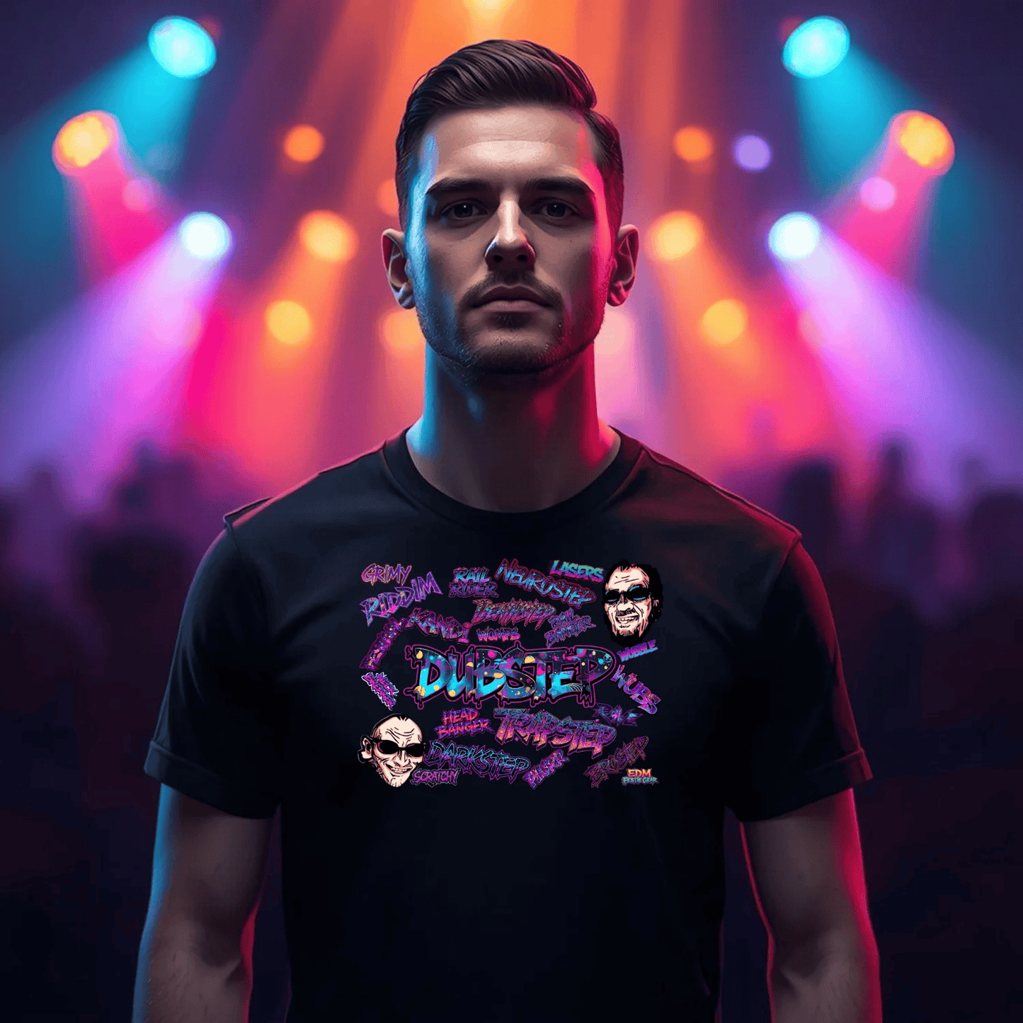 Dubstep Bass Vibe Festival T-Shirt