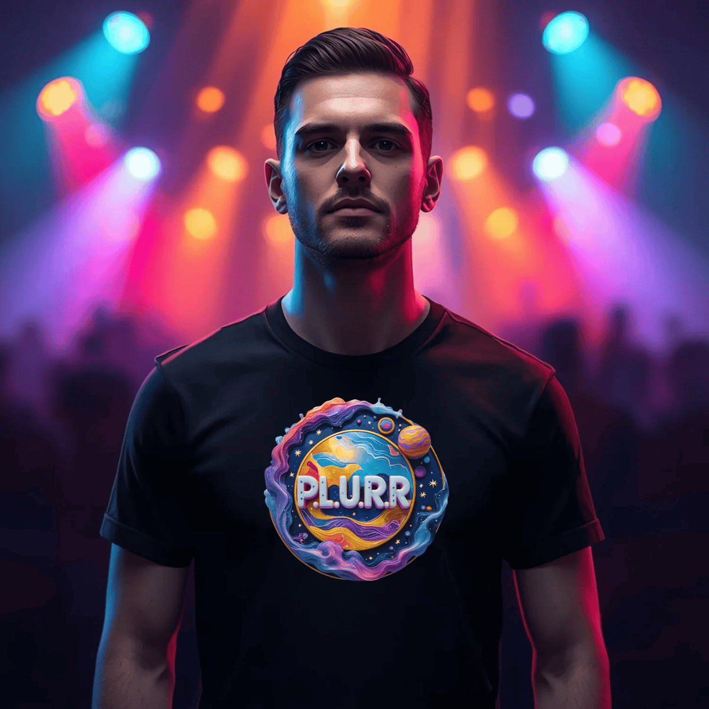 P.L.U.R.R Intergalactic Festival T-Shirt