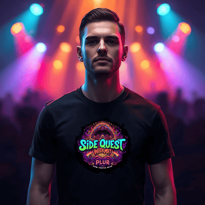 Side Quest with Me All-Seeing Pyramids Festival T-Shirt