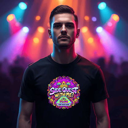 Side Quest With Me All-Seeing Eye Festival T-Shirt