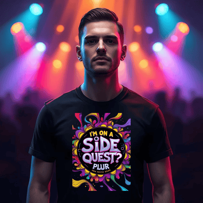 I'm On A Side Quest Festival T-Shirt - Ultimate Rave Gear