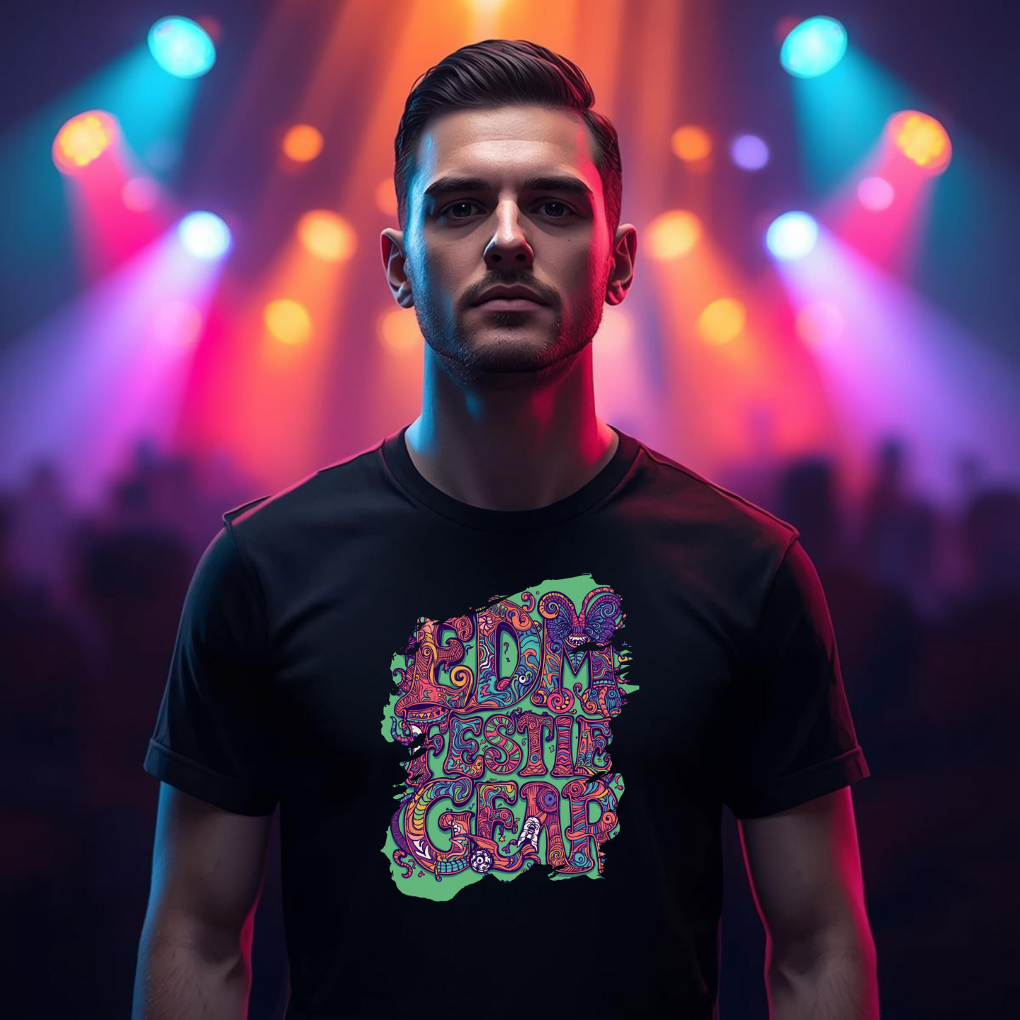 EDM Festival Gear Crazy Trip T-Shirt for Ravers