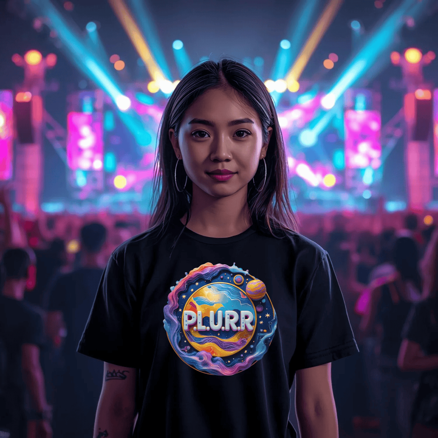 P.L.U.R.R Intergalactic Festival T-Shirt