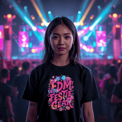 EDM Festie Gear Time of Wonder Festival T-Shirt – Celebrate the Magic of Rave Culture