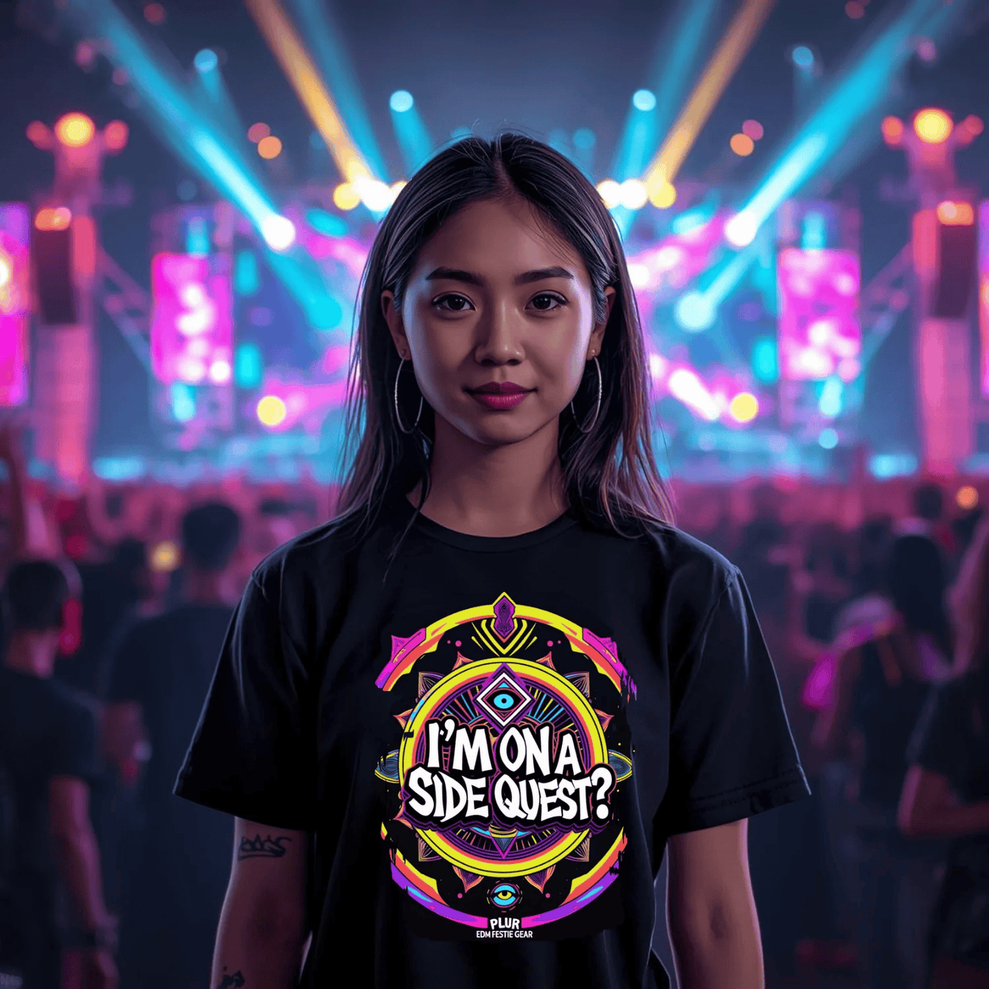 I'm On A Side Quest Festival T-Shirt for Ravers