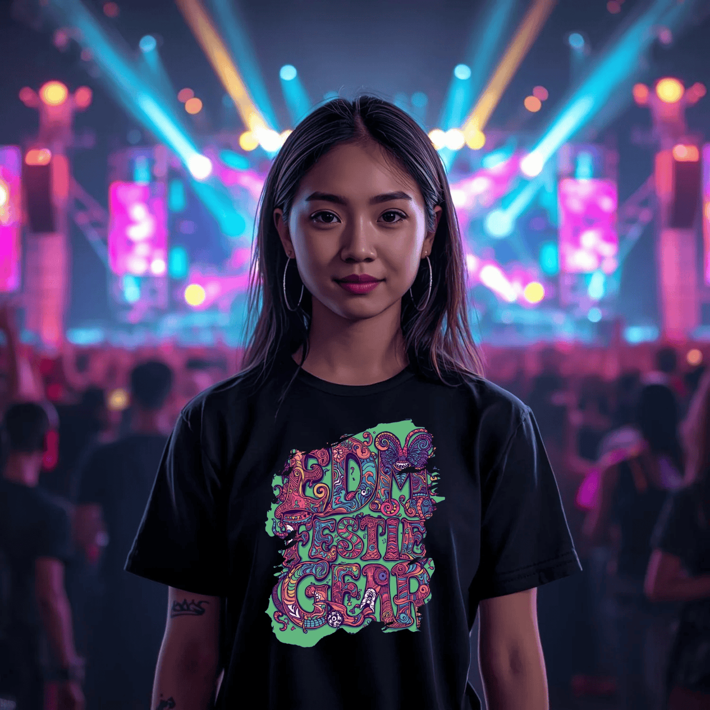 EDM Festival Gear Crazy Trip T-Shirt for Ravers