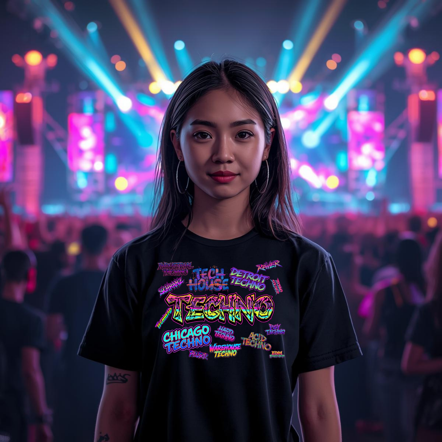 Techno Graphic Festival T-Shirt