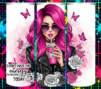 100 Badass Woman Collection 20 oz Tumbler