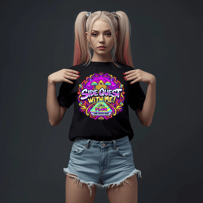 Side Quest With Me All-Seeing Eye Festival T-Shirt