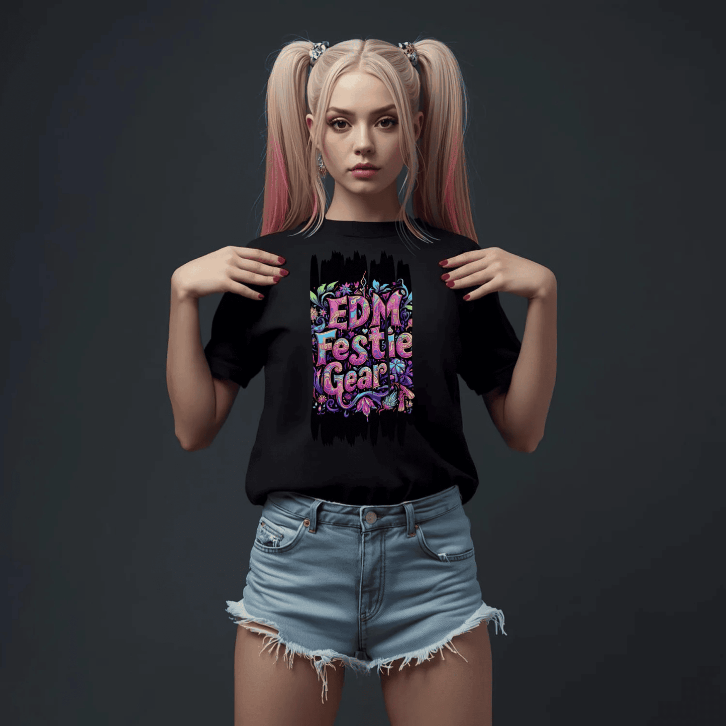 EDM Festie Gear Flower Power Festival T-Shirt