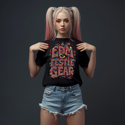 EDM Festie Gear Trippy Eye Festival T-Shirt