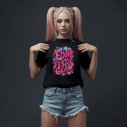 EDM Festie Gear Time of Wonder Festival T-Shirt – Celebrate the Magic of Rave Culture