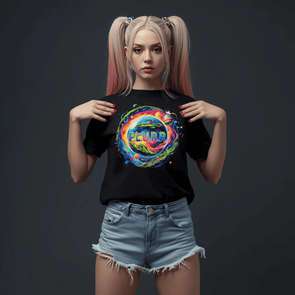P.L.U.R.R Interstellar Galaxy Festival T-Shirt for Ravers