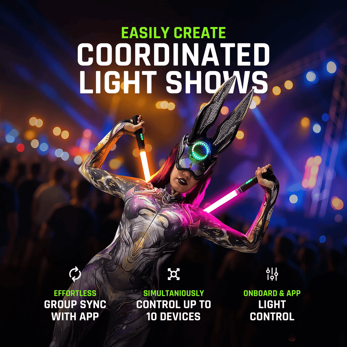 Fiber Optic Costume Kit