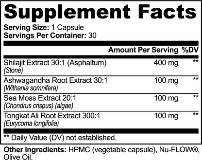 Sunrise To Sunrise Shilajit Adaptogen Complex