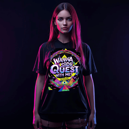 Join the Side Quest with Me Ancient All-Seeing Eye Festival T-Shirt