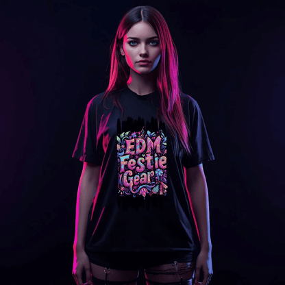 EDM Festie Gear Flower Power Festival T-Shirt