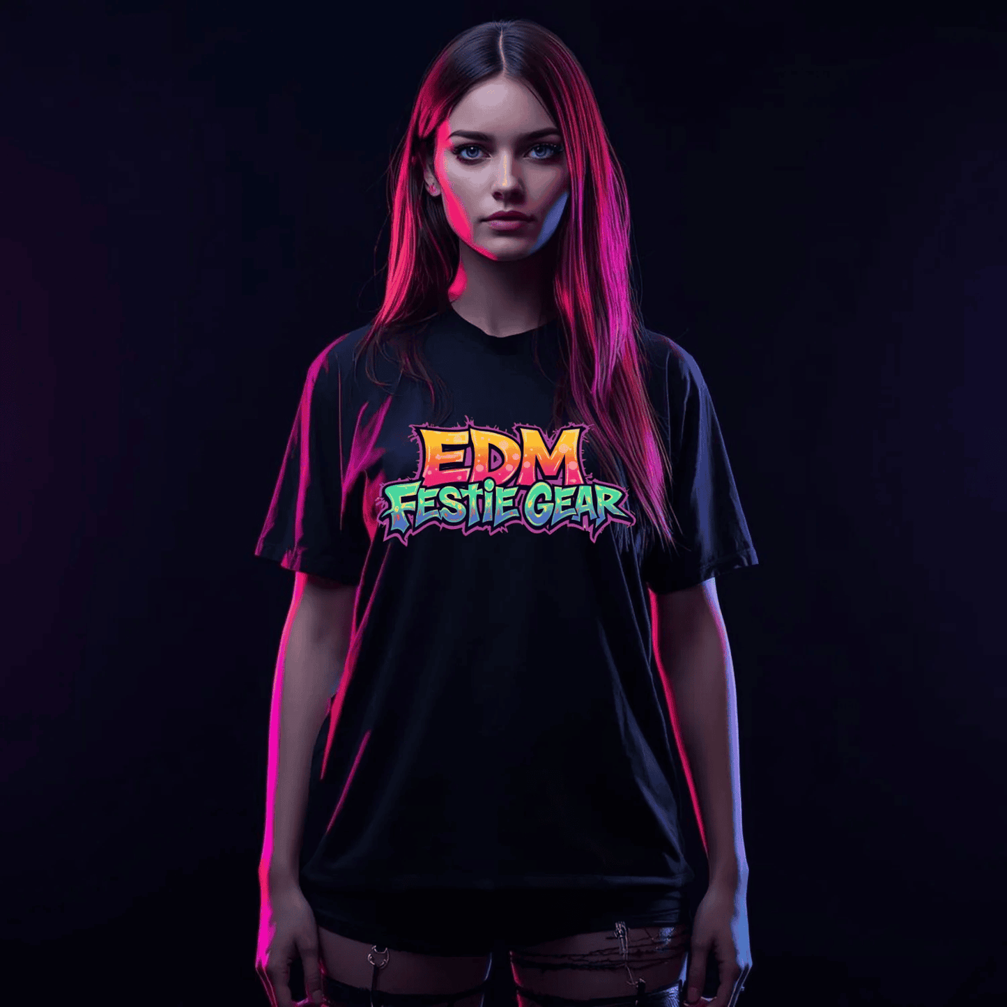 The EDM Festie Gear Original Festival T-Shirt – Iconic Rave Style