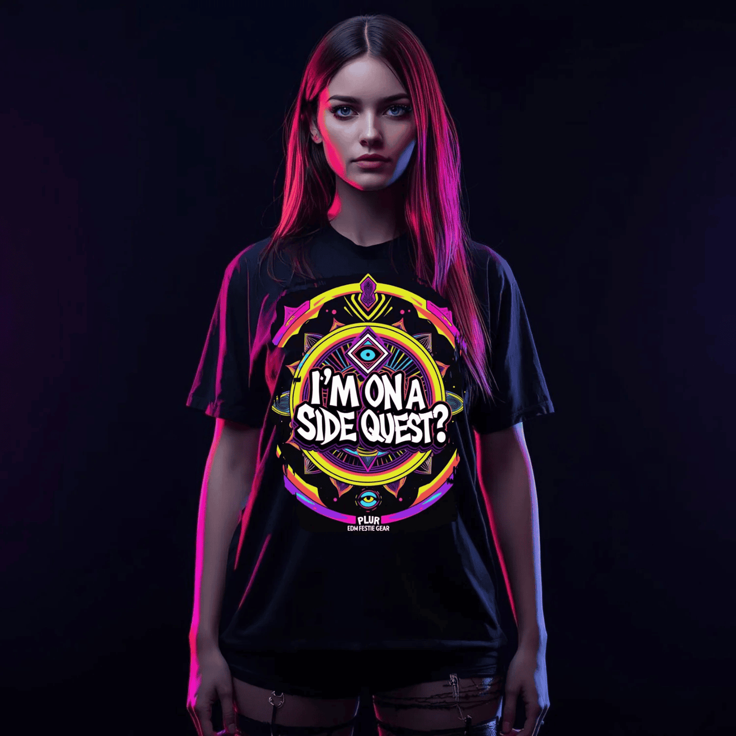 I'm On A Side Quest Festival T-Shirt for Ravers