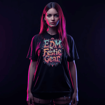 Psychedelic Mushroom Festival T-Shirt from EDM Festie Gear