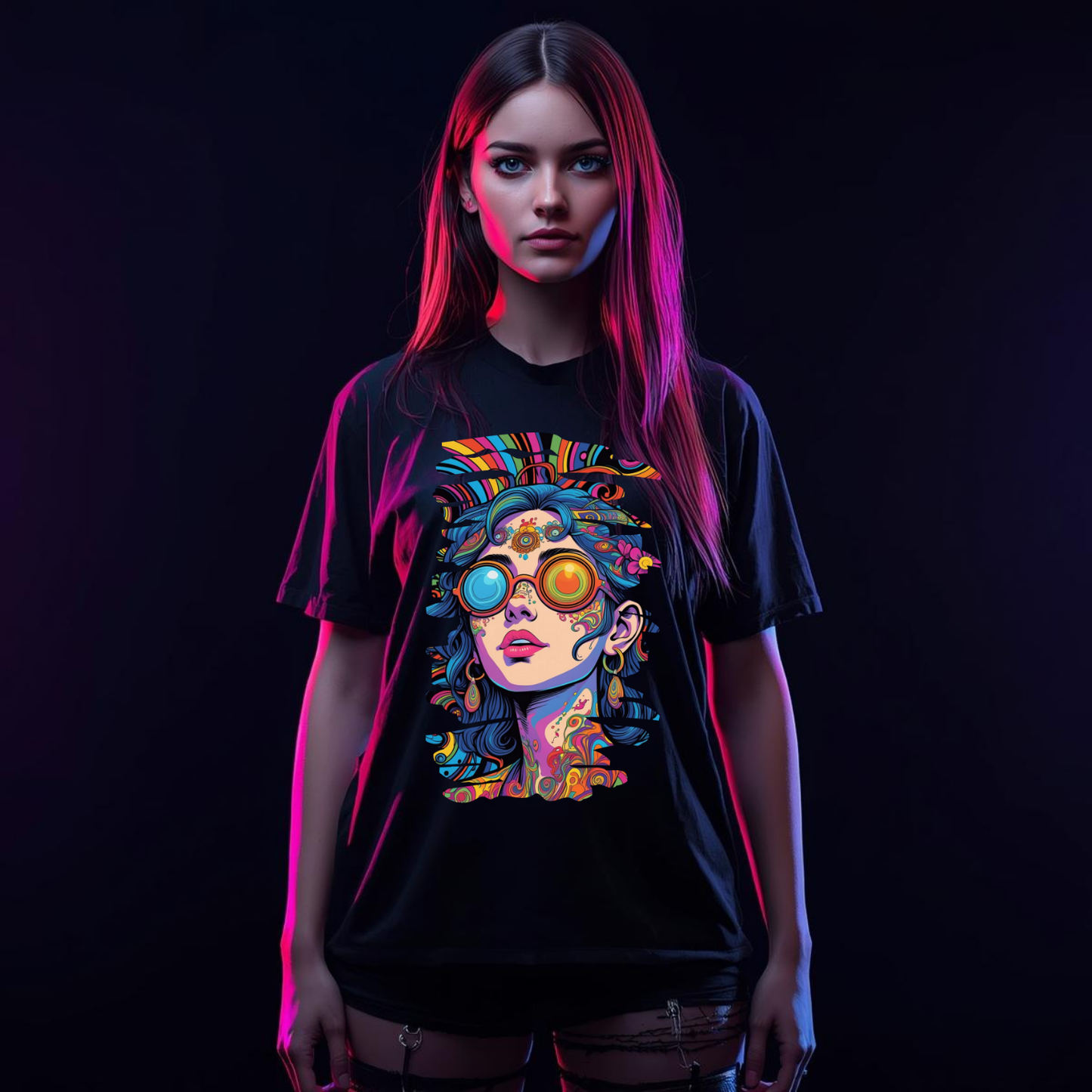 Groovy Girl Festival Vibe T-Shirt