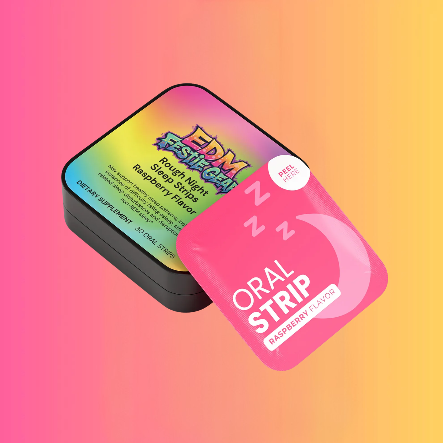 Rough Night Sleep Strips - Essential Recovery for Festival Warriors