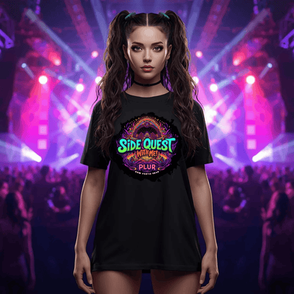 Side Quest with Me All-Seeing Pyramids Festival T-Shirt