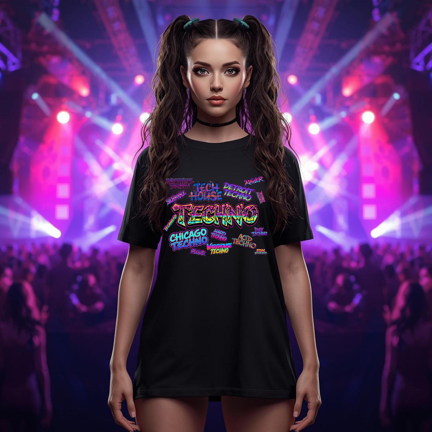 Techno Graphic Festival T-Shirt