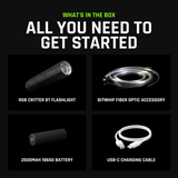 BitWhip Fiber Optic Whip Kit