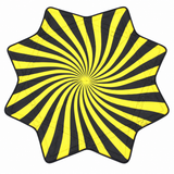 Mougee Classic Flow Star - 27"  Diameter - 14 oz
