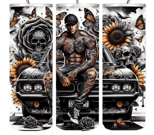 Badass Tattoo Guy Tumbler Collection 20oz Tumblers