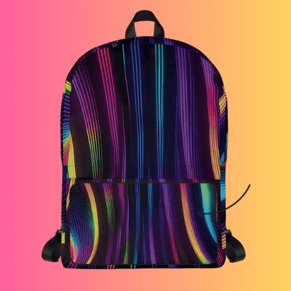 Abstract Festival Backpack - Your Ultimate Adventure Buddy for Rave Experiences
