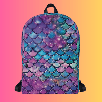Mermaid Scale Festival Backpack - Perfect for Rave Adventures