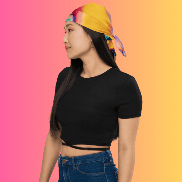 Vibrant Festival Bandana – Your Ultimate Rave Companion for Music Festivals