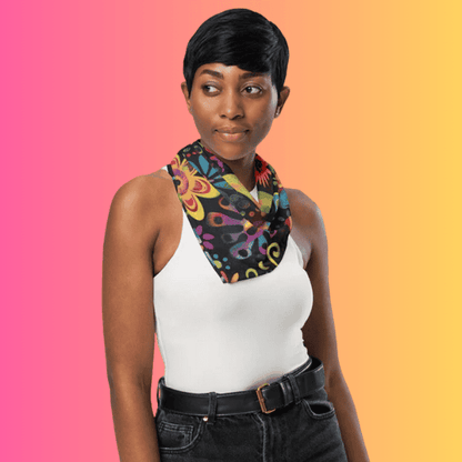 Vibrant Festival Bandana for Raves and EDM Events