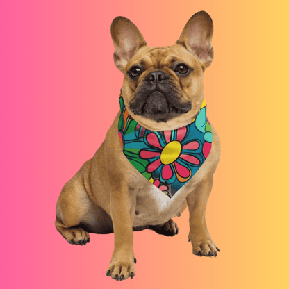 Vibrant Hippie Bandana for Festivals and Raves