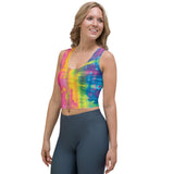 Festival-Ready Tie-Dye Crop Top for Raves - EDMFestieGear.com
