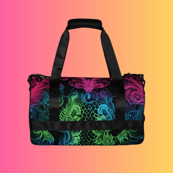 Neon Lace Festival Travel Bag for Ravers