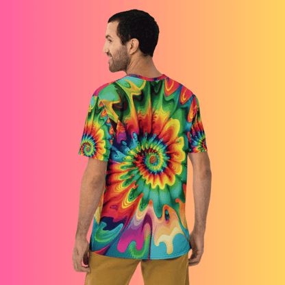Vibrant Tie-Dye Festival T-Shirt for EDM Lovers