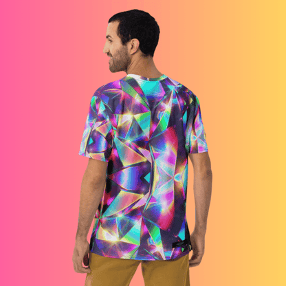 Vibrant Men’s Festival Vibes T-Shirt for EDM Lovers