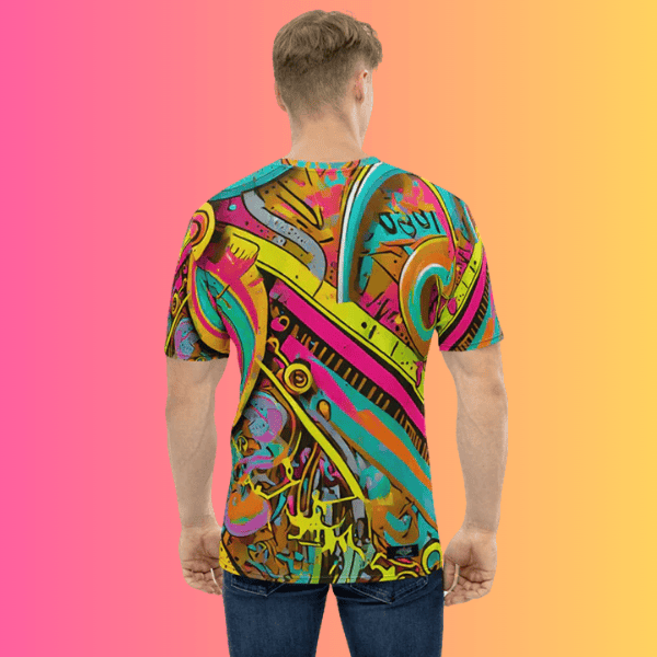 Vibrant Men's Festival T-Shirt for Rave Lovers