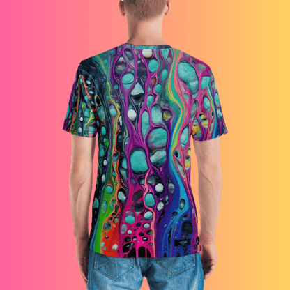 Psychedelic Vibes Men’s Festival T-Shirt - Ultimate Rave Gear