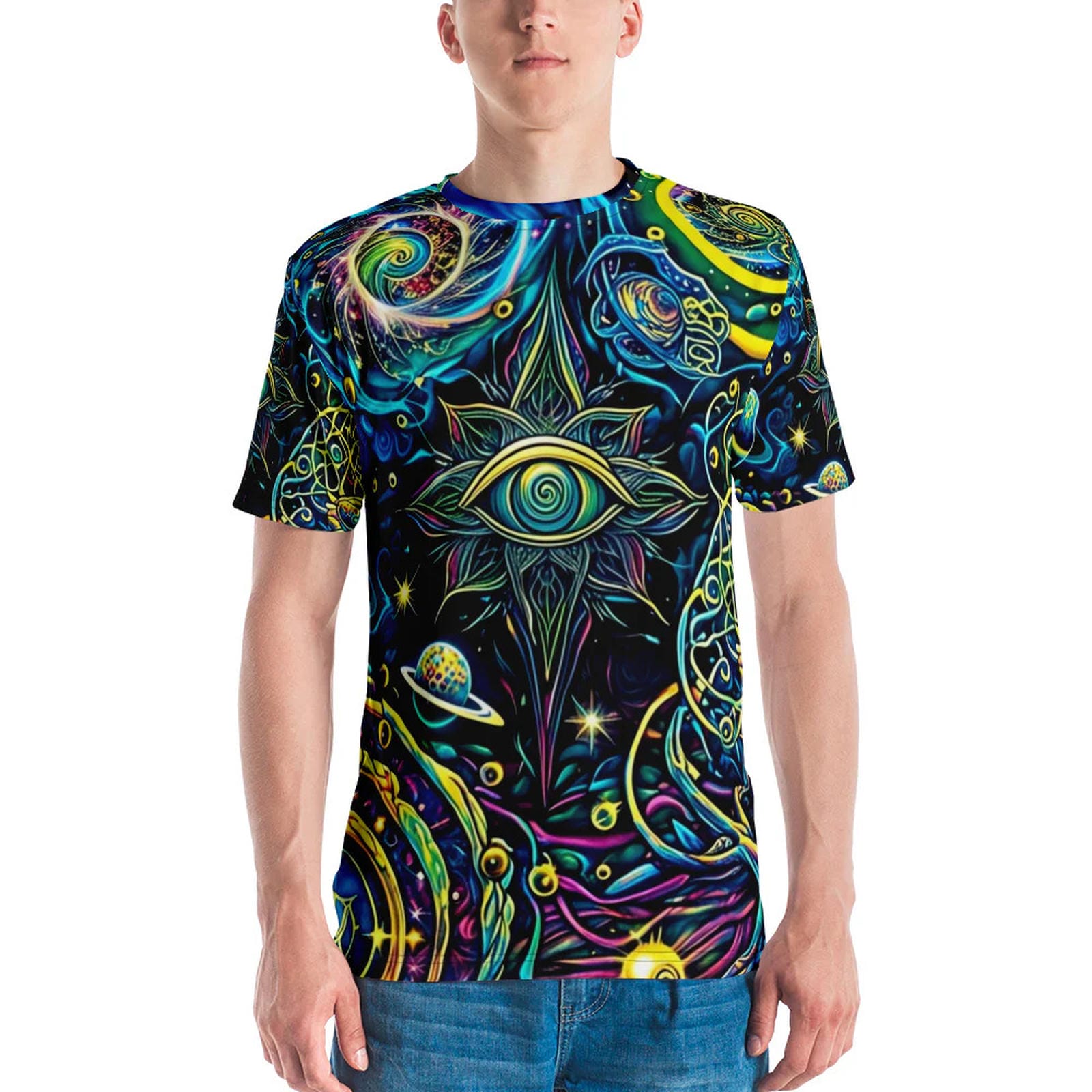 Psychedelic Men's t-shirt - EDMFestieGear.com
