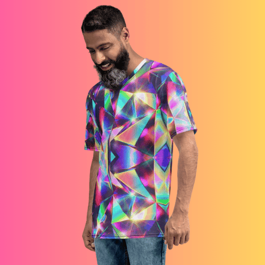 Vibrant Men’s Festival Vibes T-Shirt for EDM Lovers