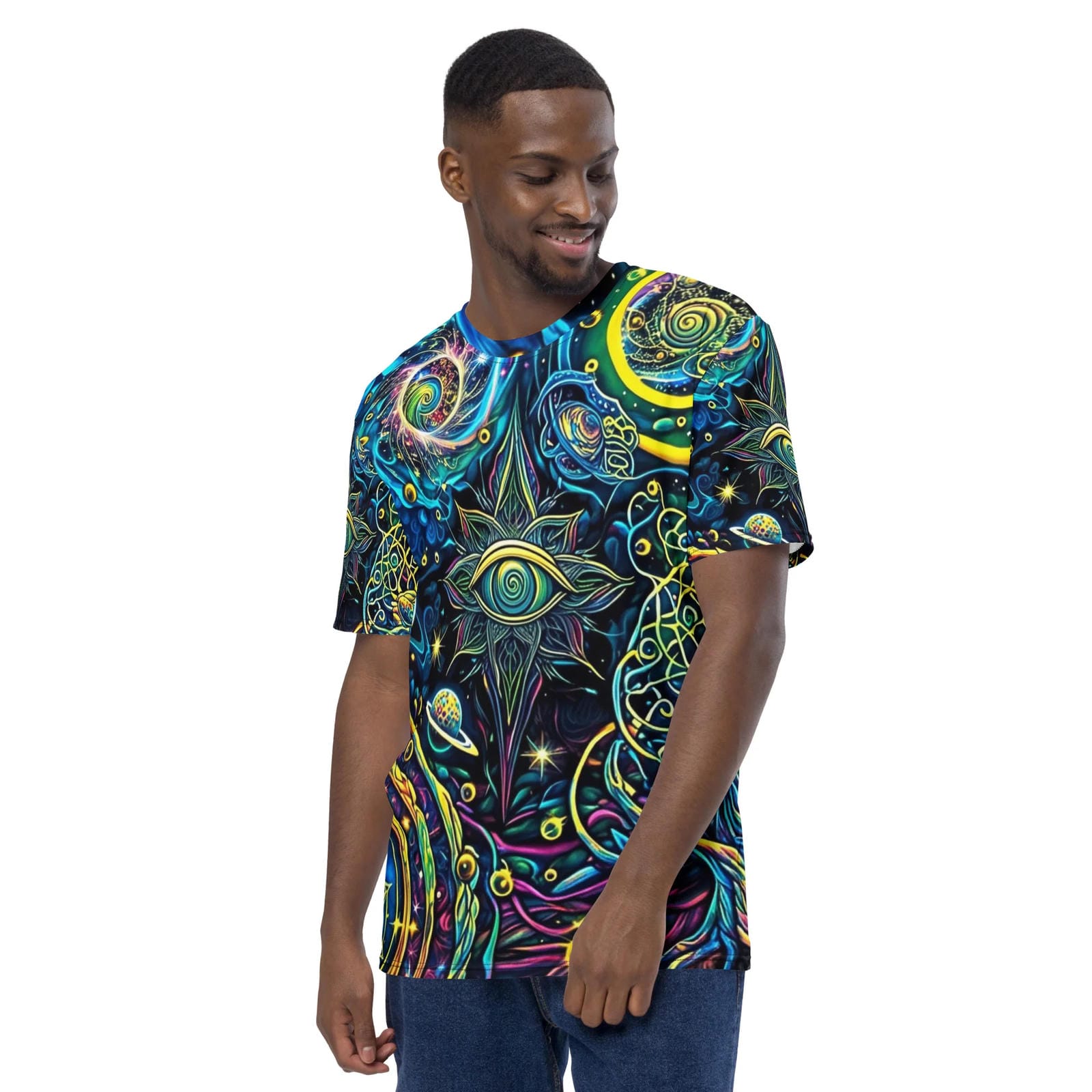 Psychedelic Men's t-shirt - EDMFestieGear.com