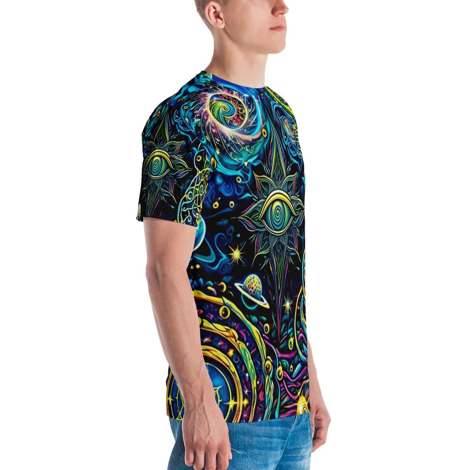 Psychedelic Men's t-shirt - EDMFestieGear.com