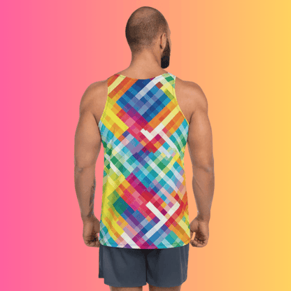 Vibrant Festival Tank Top - Your Go-To for Raves and EDM Events