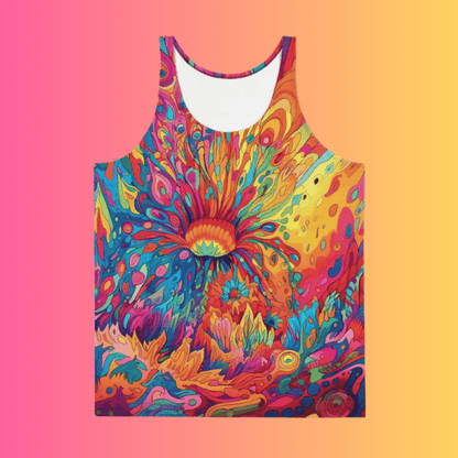 Vibrant Festival Tank Top - Soft, Stylish, and Ready to Rave